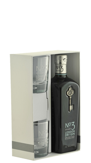 No.3 London Dry And Glass Gift Pack (750ml)